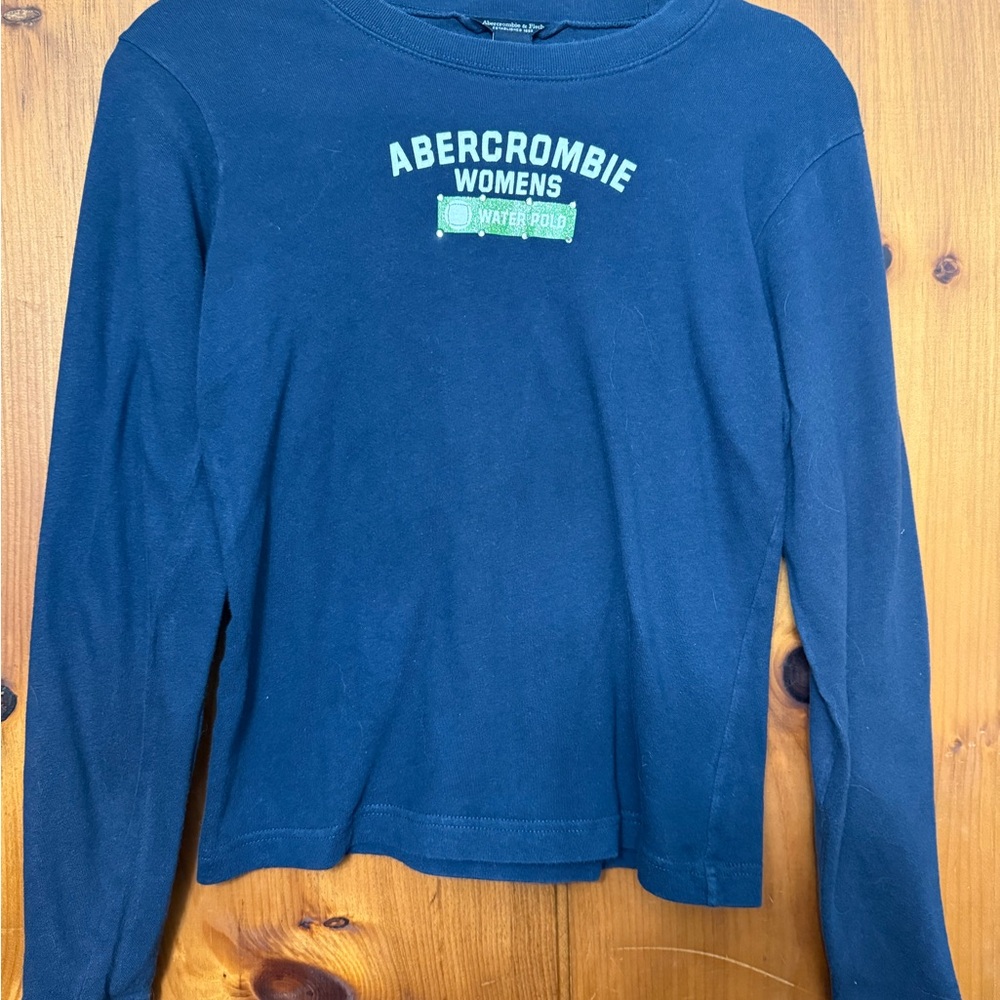 Abercrombie & Fitch  Navy Long Sleeve Tee